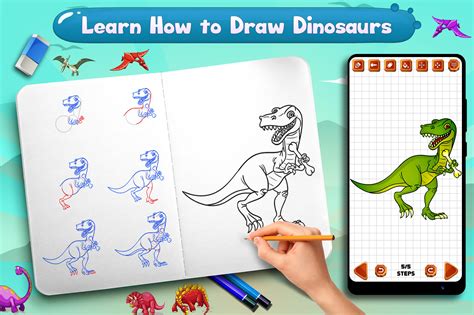 Download Dinosaurs Learn To Draw 