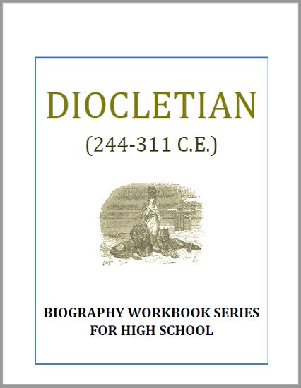 diocletian biography summary worksheet pdf