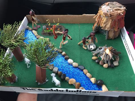 Diorama Examples Indians