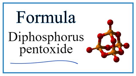Diphosphorus Pentoxide Formula
