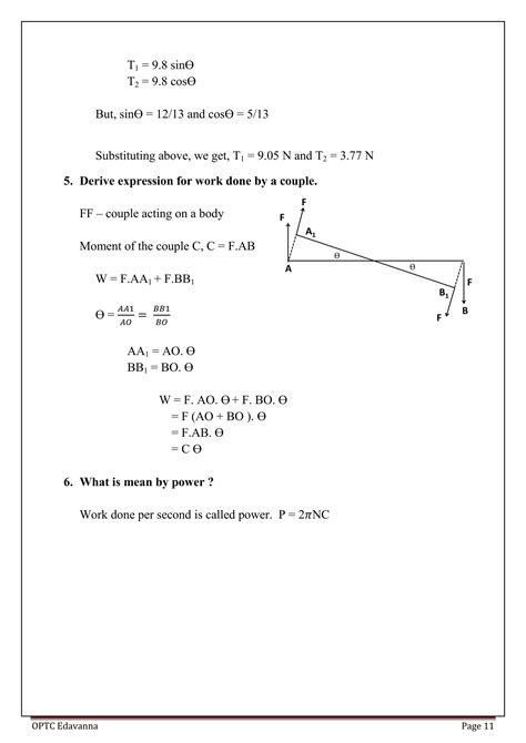 diploma physics first semester