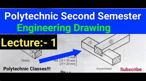 Diploma Second Semester Engineering Drawing Questions Paper