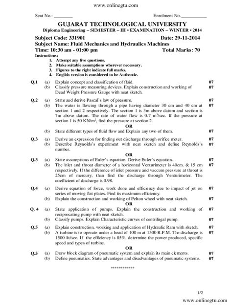 Full Download Diploma Cad Gtu Exam Paper 