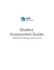 Download Diploma Of Project Management Student Assessment Guide 