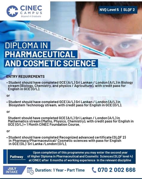 Diplomas In Cosmetic Science Brand Management Cosmetic Science Of Personality - Science Of Personality