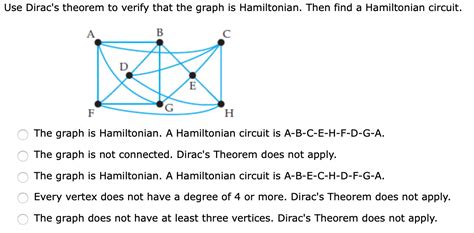 diracs theorem hamiltonian circuit diagram