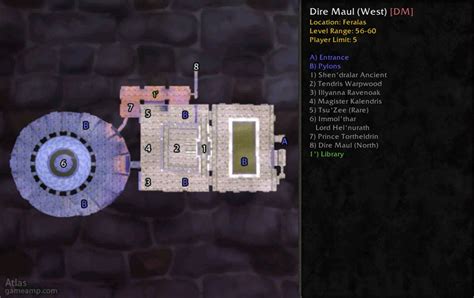 Dire Maul West Walkthrough