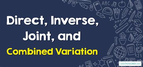 direct inverse and joint variation powerpoint