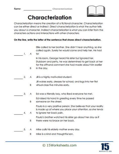 Read Online Direct And Indirect Characterization Answer Key 