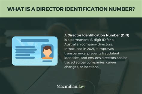 Director Identification Number