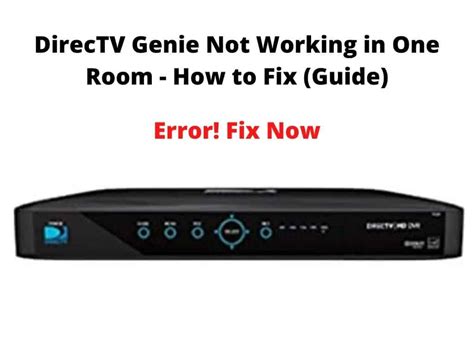 Read Directv Guide Not Working 