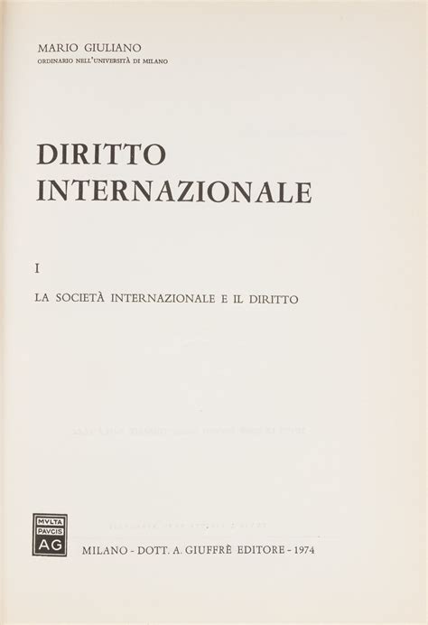 Diritto Internazionale