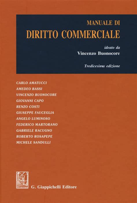 Download Diritto Commerciale Buonocore 