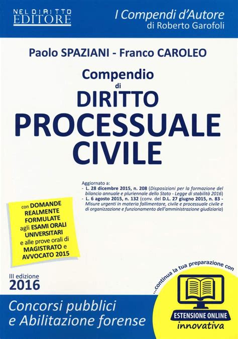 Full Download Diritto Processuale Civile 