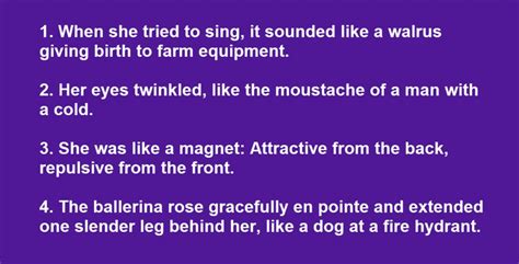 Dirty Analogies