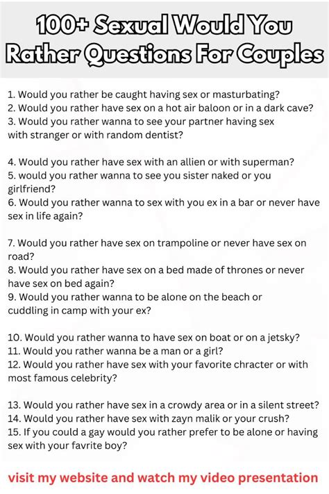 Dirty Would You Rather
