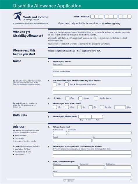 disability-allowance-application-for-existing-clients PDF ...