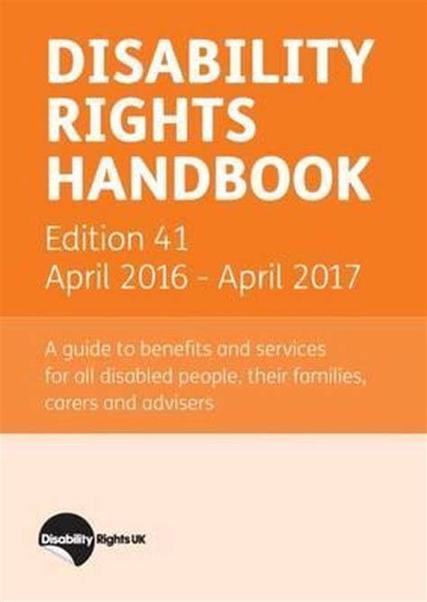 Full Download Disability Rights Handbook April 2017 April 2018 