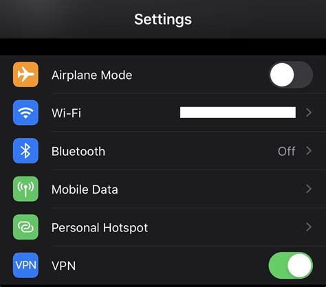 disable vpn iphone 8