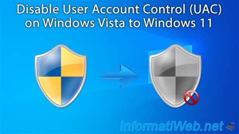 Disable User Account Control (UAC) the Easy Way on Windows