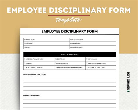 disciplinary sections