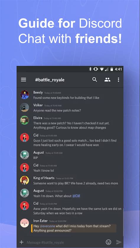 discord chat for communities and friends