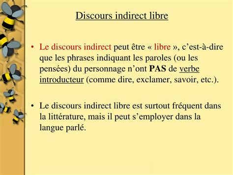 Discour Indirecte Libre