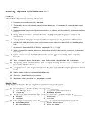 discovering computers 2012 practice test