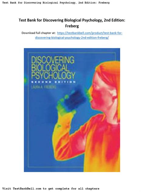 Read Online Discovering Biological Psychology 2Nd Edition Bank 