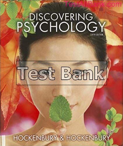 Full Download Discovering Psychology 6Th Edition All Answers 
