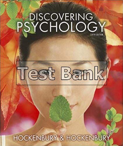 Full Download Discovering Psychology Hockenbury 6Th Edition 