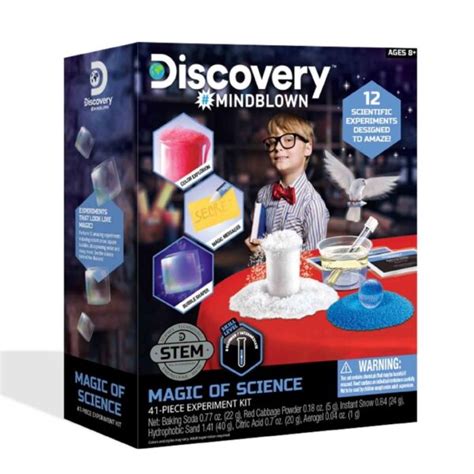 Discovery Mindblown Magic Of Science 40 Piece Experiment Discover Surprise Experimental Science Set - Discover Surprise Experimental Science Set