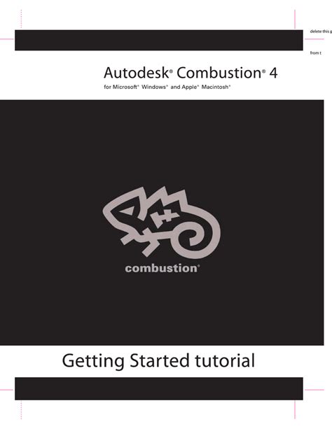 Full Download Discreet Combustion 4 User Guide 