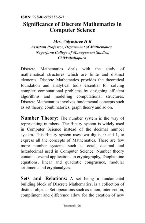 Discrete Mathematics For Computer Science Solution Manual Pdf