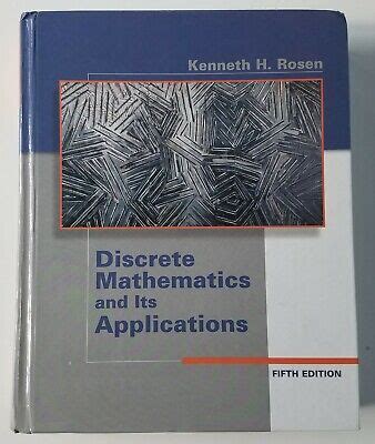 discrete mathematics its applications 5th edition