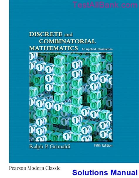Full Download Discrete And Combinatorial Mathematics Grimaldi Solutions Pdf 
