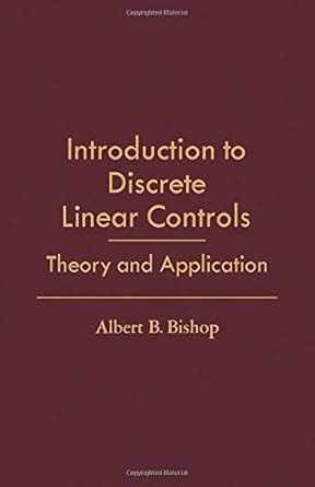 Download Discrete Linear Control Systems 1St Edition 