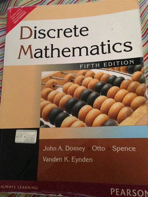Read Online Discrete Math 5Th Edition Dossey 