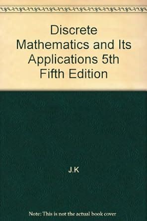 Read Discrete Mathematics And Its Applications Fifth Edition 