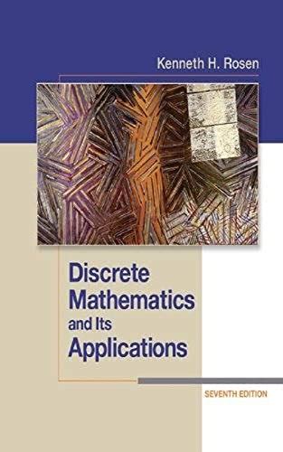 Full Download Discrete Mathematics Kenneth Rosen Solutions 