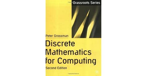 Full Download Discrete Mathematics Peter Grossman Pdf First Edition 