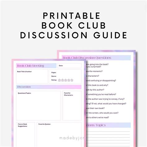 Read Online Discussion Guides For Books 