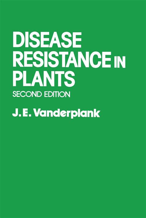 Read Disease Resistance In Plants 2Nd Edition By Vanderplank J E 