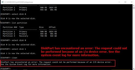 Diskpart Has Encountered An Error Data Error Cyclic Redundancy Check