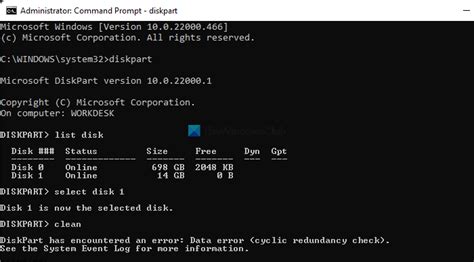 Image related to diskpart-has-encountered-an-error-data-error-cyclic-redundancy-check