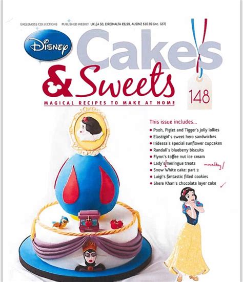 disney cakes sweets magazine eBay