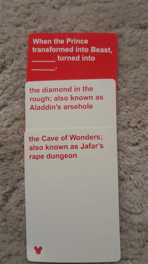 Disney Cards Of Humanity