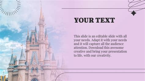 Disney Castle Powerpoint Template