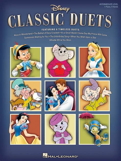 Disney Classic Duets Intermediate Level 1 Piano 4