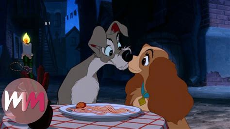 disney most romantic kisses youtube